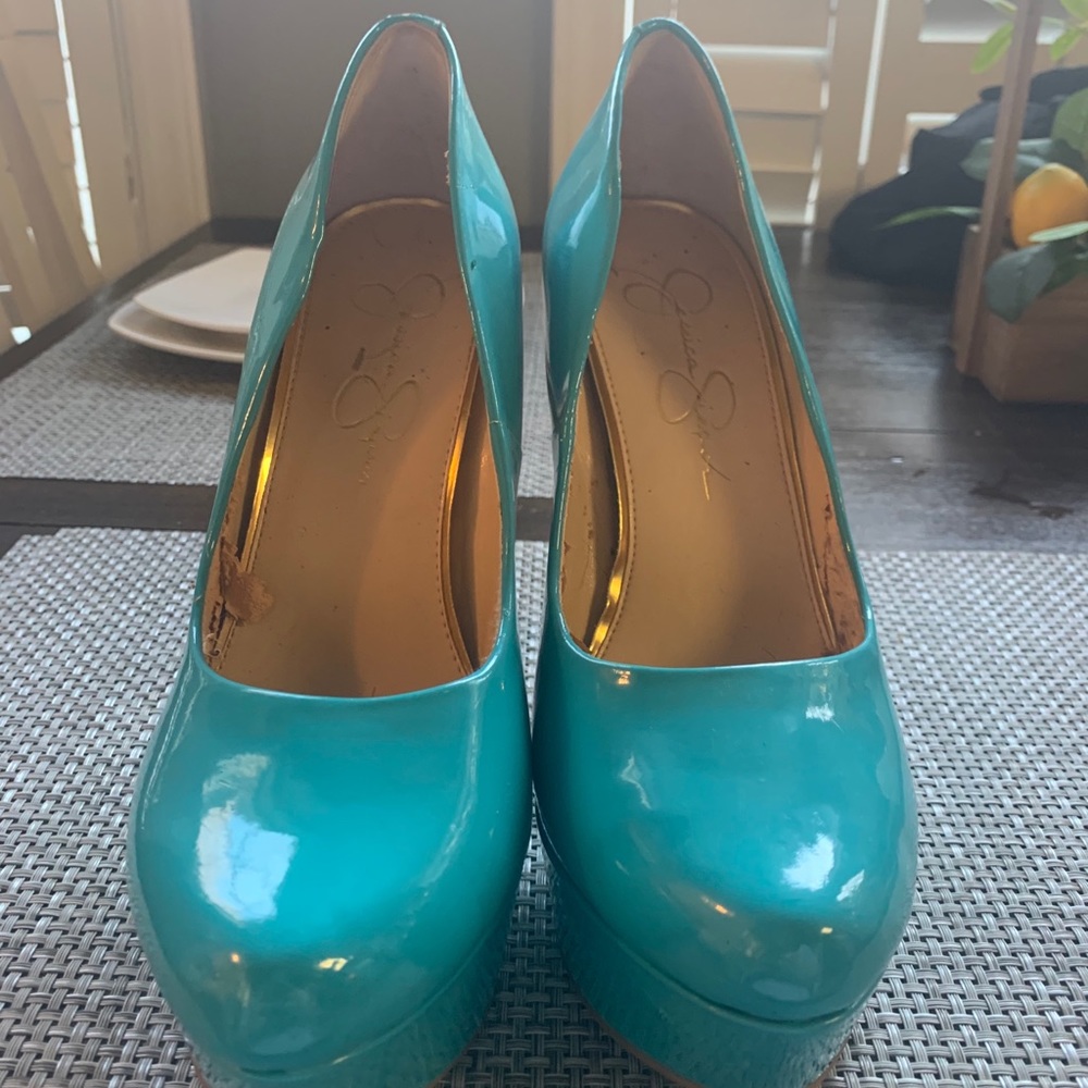 Jessica Simpson high heels